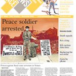 Cover of Peace News 